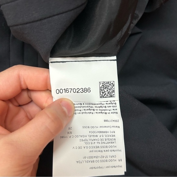 Boss Hugo boss women’s black cross dress - Picture 9 of 13